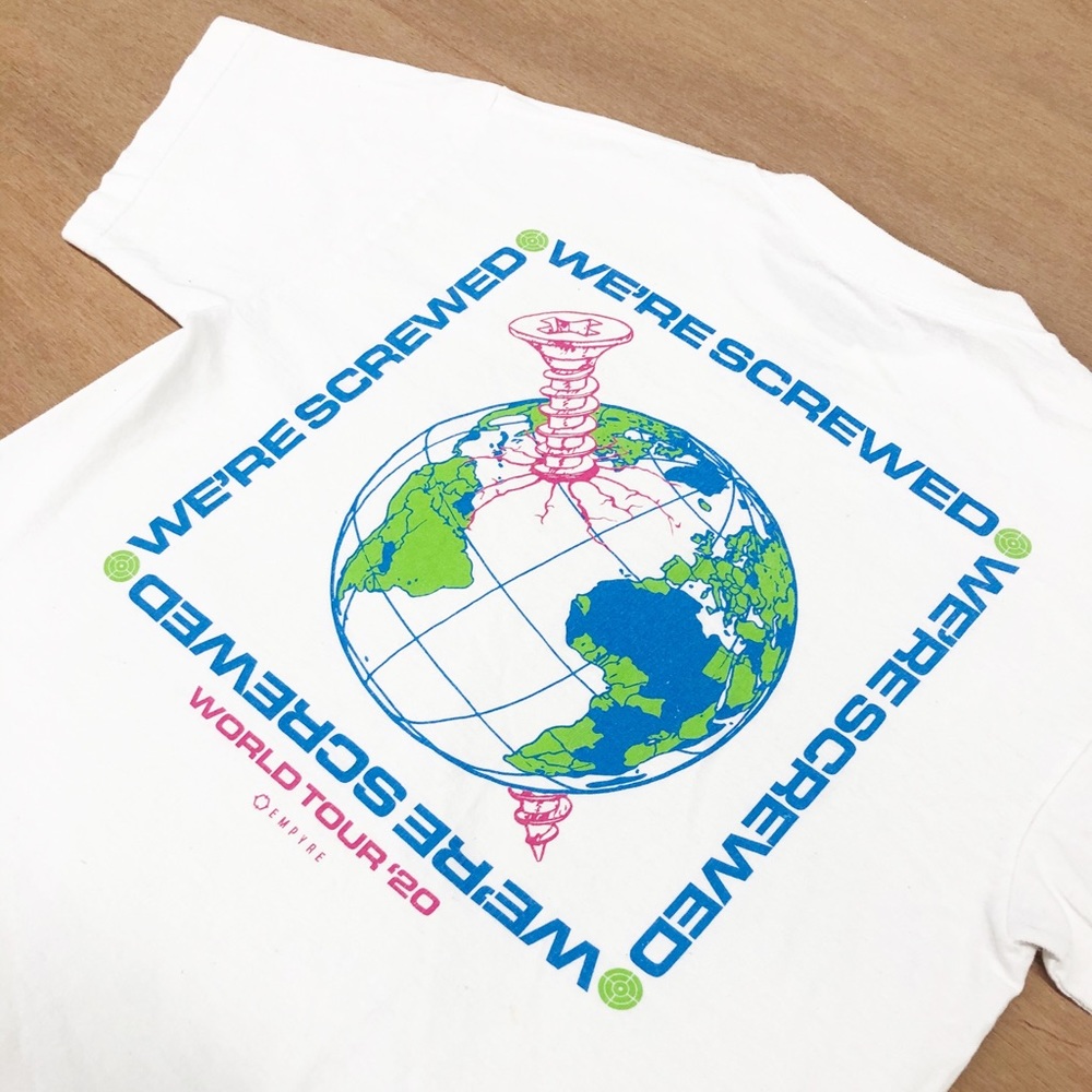 WE’RE SCREWED🌎🔩 TEE